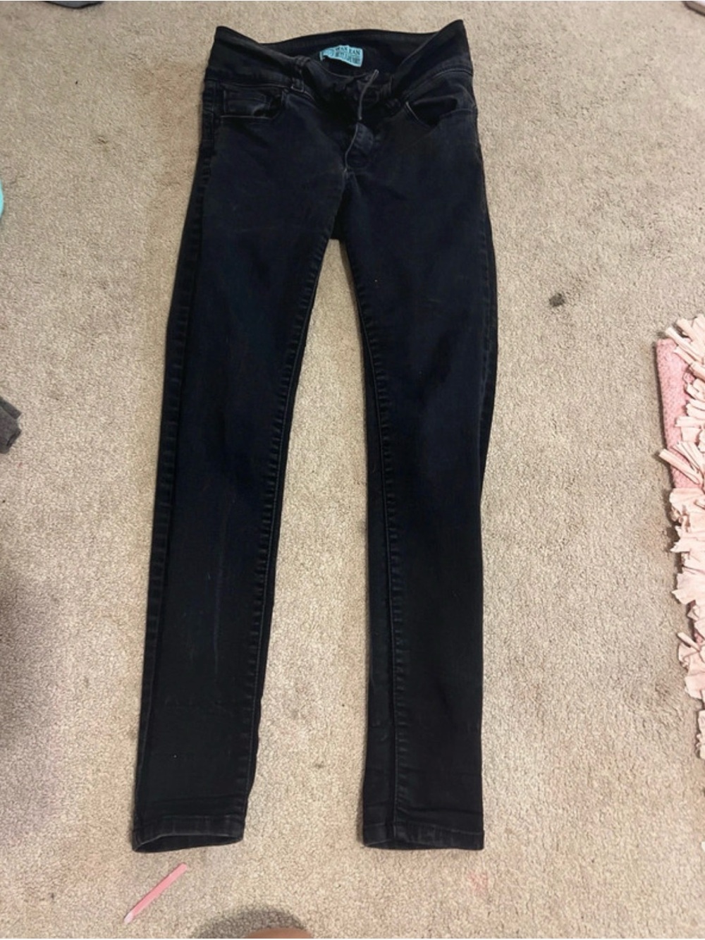 Wax Jean Black Skinny Jeans for Women